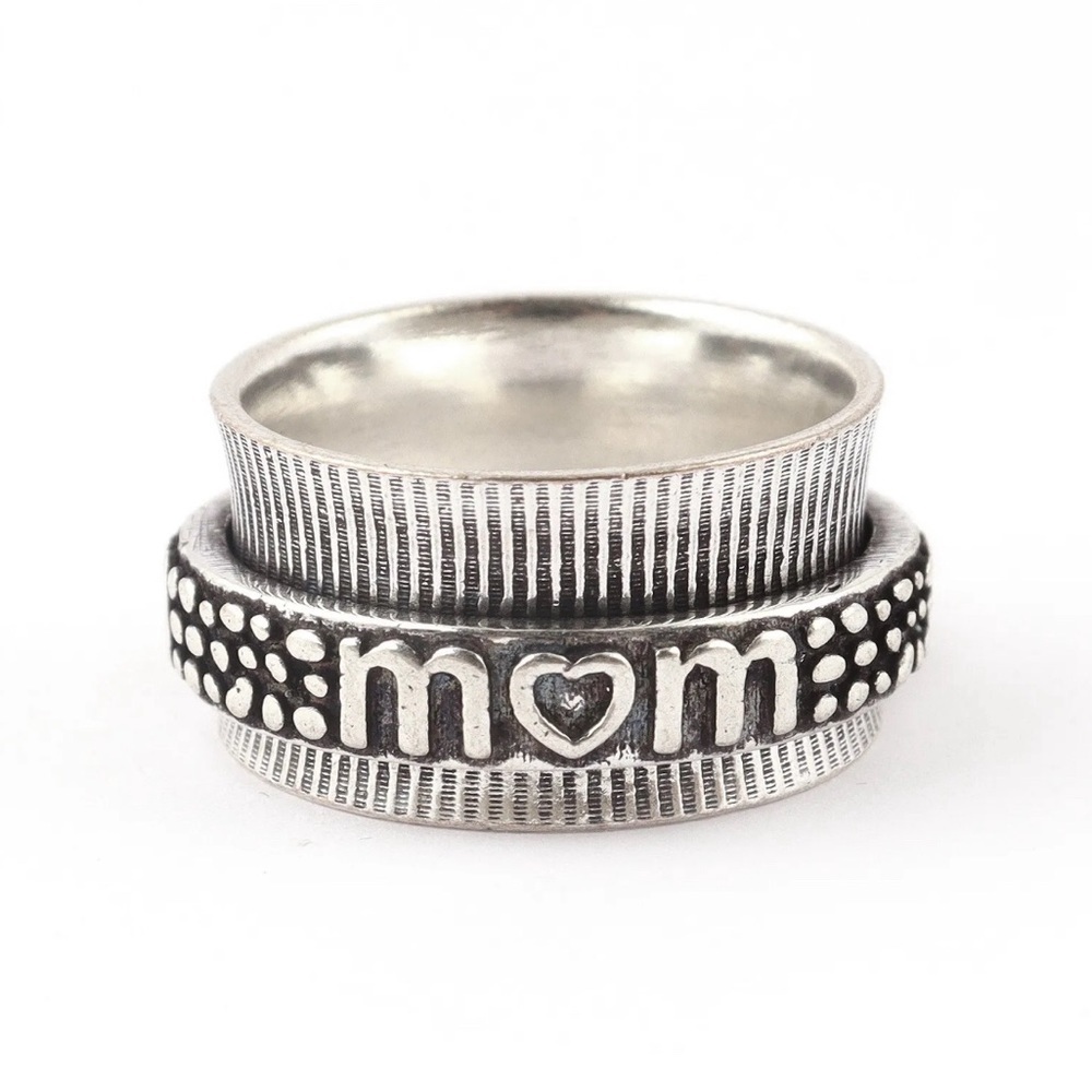 Mom Spinner Ring